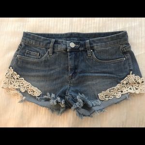 Saks Fifth Gray Brand Jean Shorts